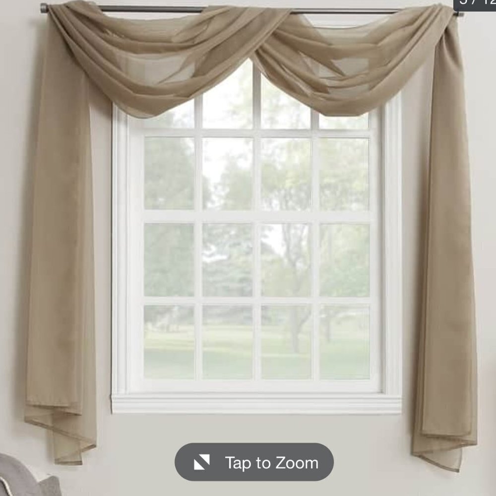 Window Scarf Valance - Picture 6 of 6